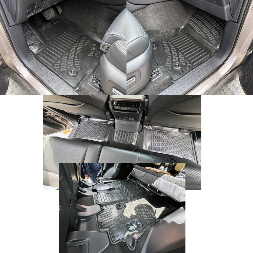Rizline Toyota Land Cruiser Prado J250 2024+ (7 Koltuk-3 Sıra) 3D Havuzlu Paspas