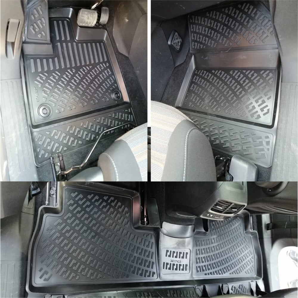 Rizline Toyota Proace City 2019+ /Rifter/Berlingo/Combo/Doblo 3 3D Havuzlu Paspas