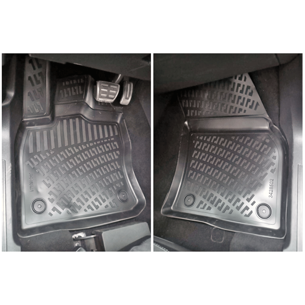 Rizline Volkswagen Caddy 2021+ (Panelvan) /Connect 2023+ 3D Havuzlu Ön Paspas