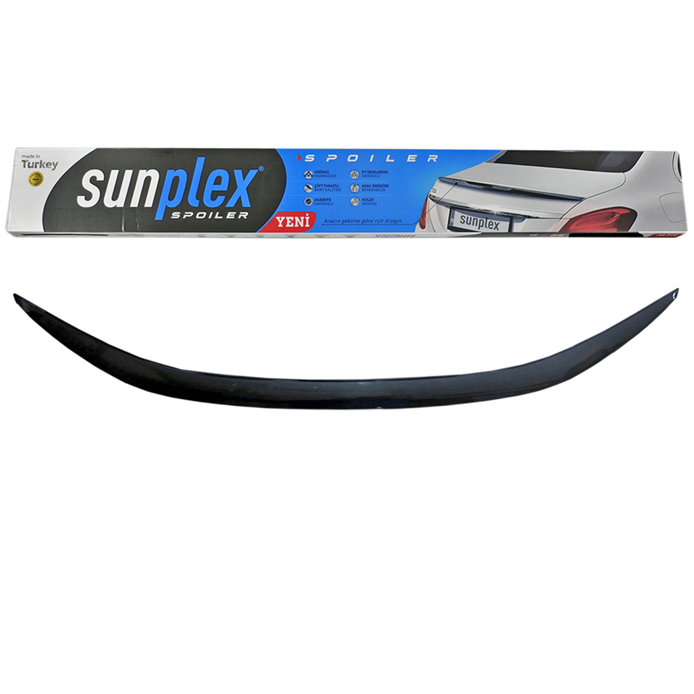 Sunplex Toyota Corolla 2018+ Spoiler Bagaj Çıtası Piano Black