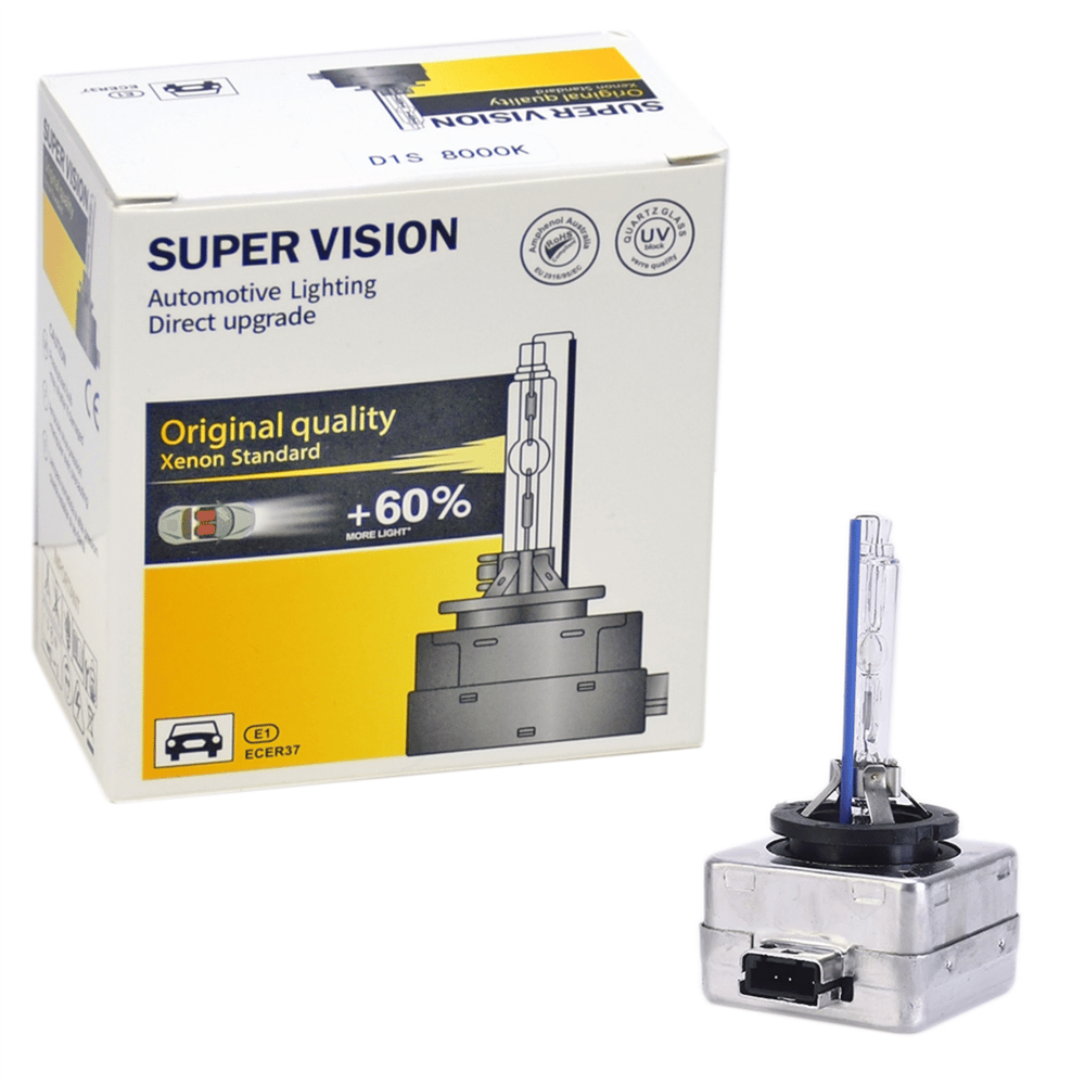 Süper Vision D1S HID Xenon Ampul Beyaz 35W 8000K 2 li SV502