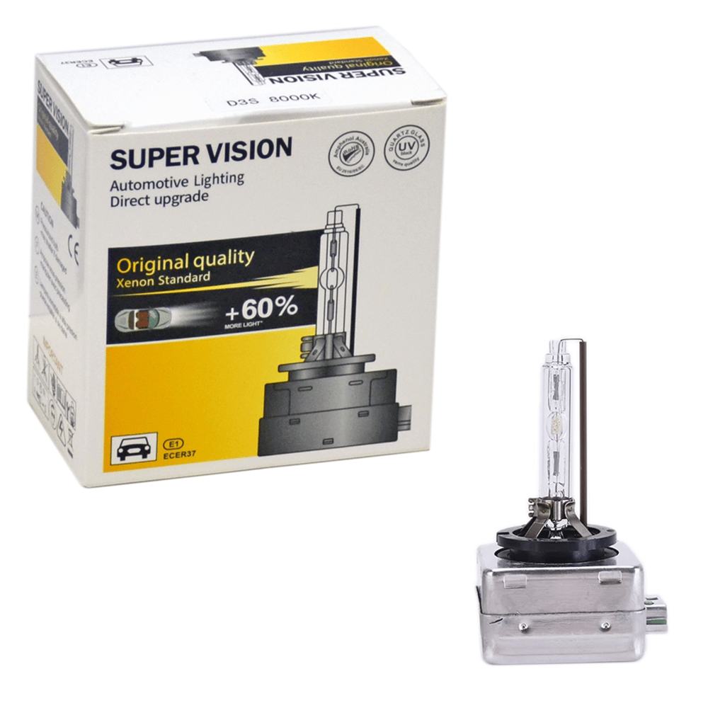 Süper Vision D3S HID Xenon Ampul Beyaz 35W 8000K 2 li SV508