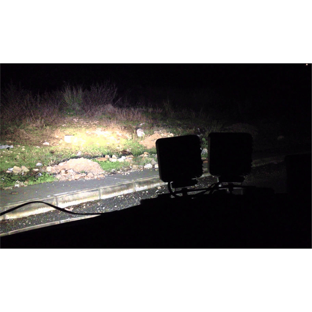 TAS 12-80V Çalışma Lambası Kare 9 Led 27W 106x106x35mm L1003