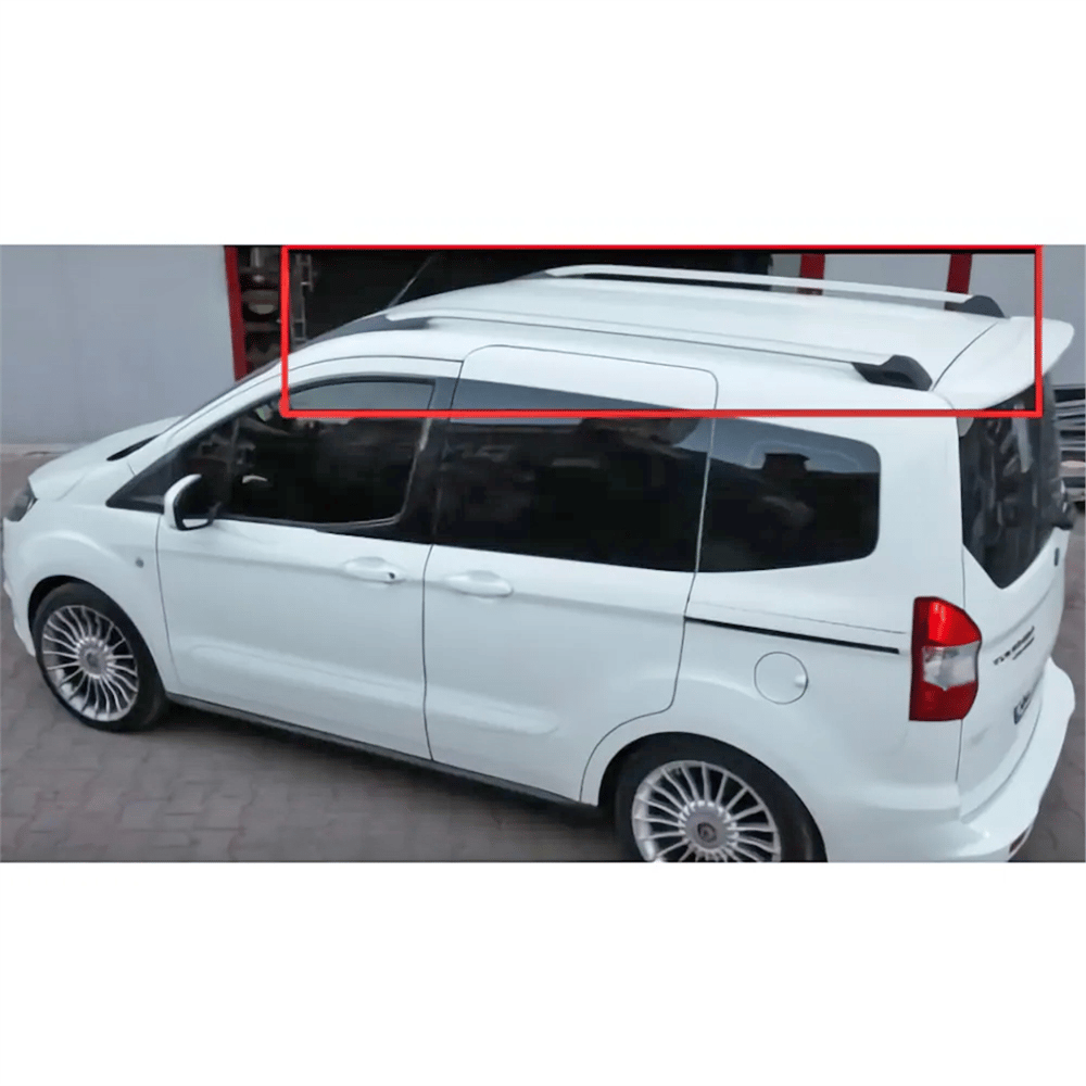 Turtle Ford Courier 2014-2023 Gri Tavan Çıtası Hawk 001