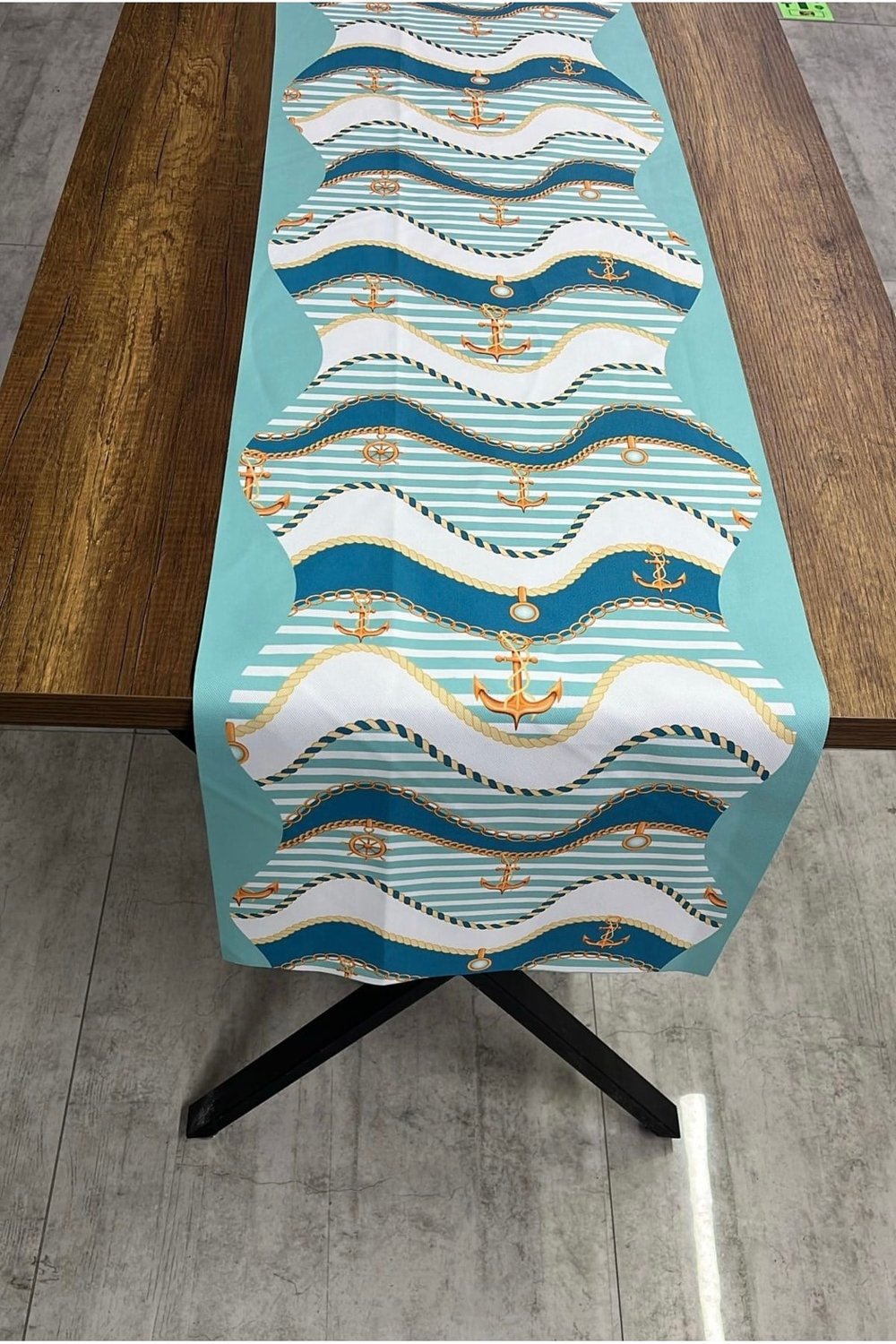 Deniz Desenli Runner 40 X 140