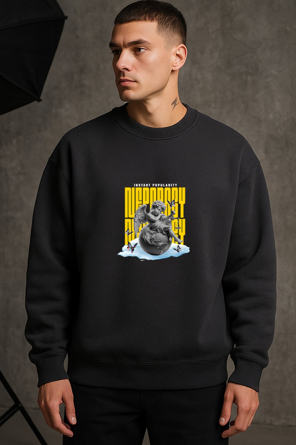 'Nepo Baby' II Füme Oversize Sweatshirt