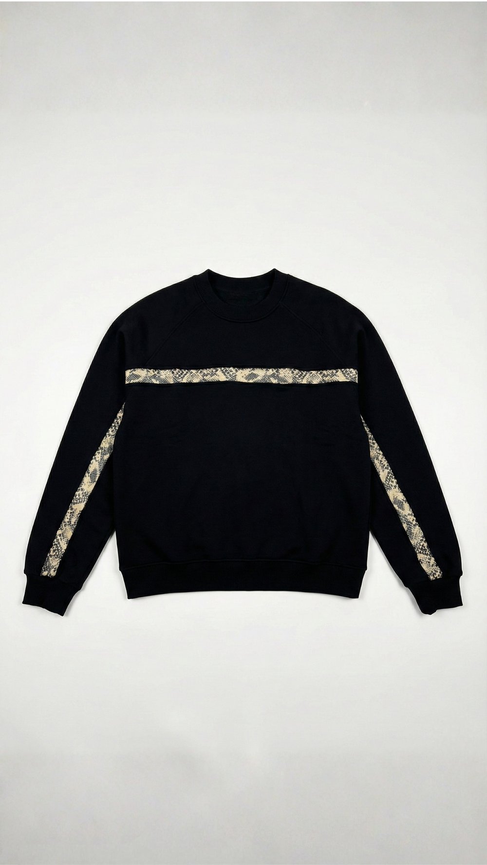 'Vyper' Snazzy Stripe Oversize Sweatshirt