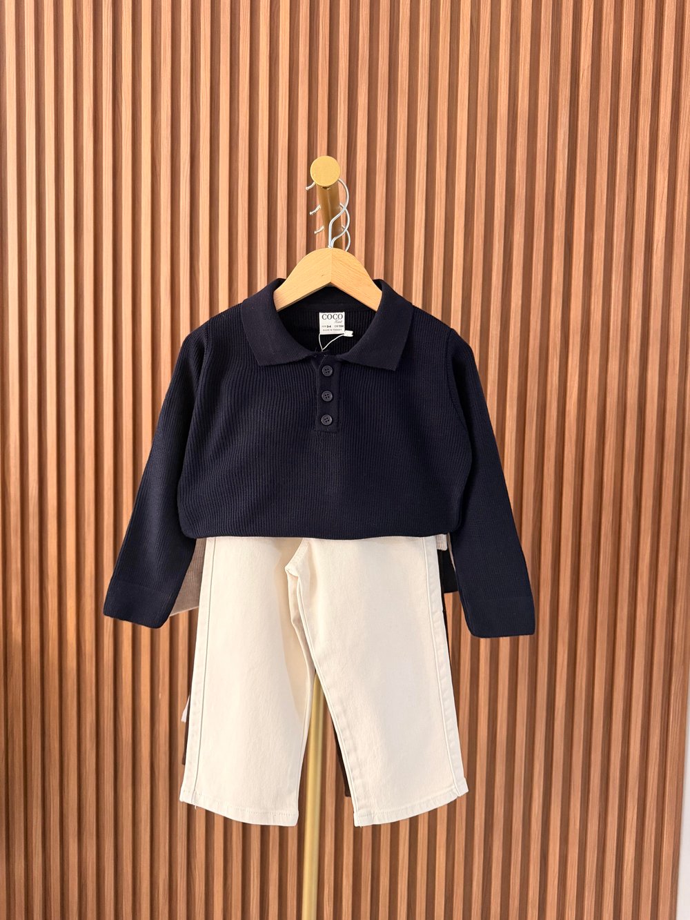 Triko Gabardin Pantolon Takım Mavi