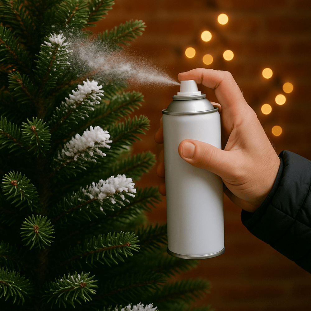Eriyen Kar Spreyi 200 ml - Geçici Yapay Kar Efekti