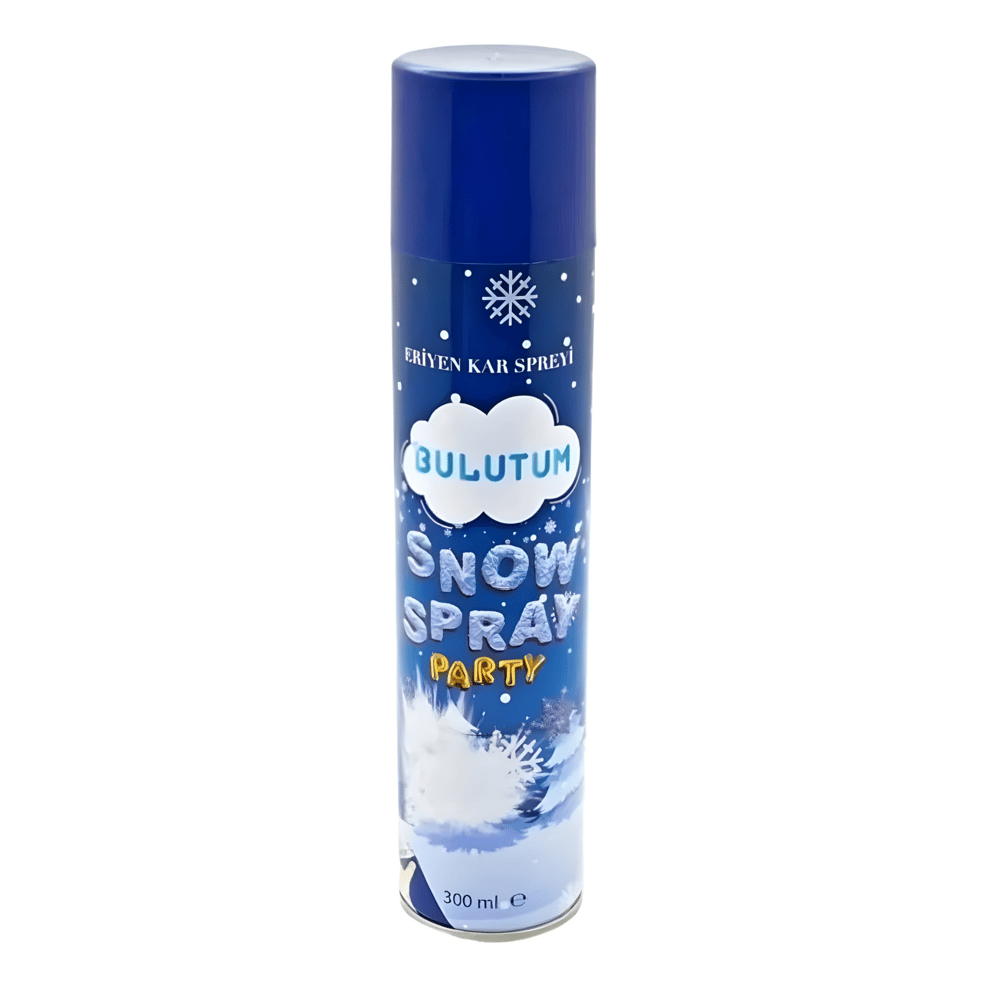 Eriyen Kar Spreyi 300 ml - Geçici Yapay Kar Efekti