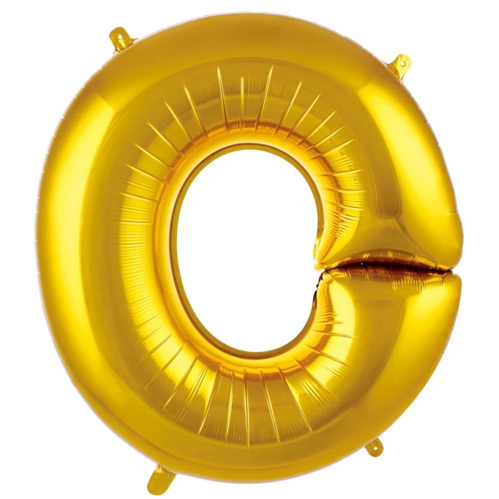 O Harfi Altın Folyo Balon 40