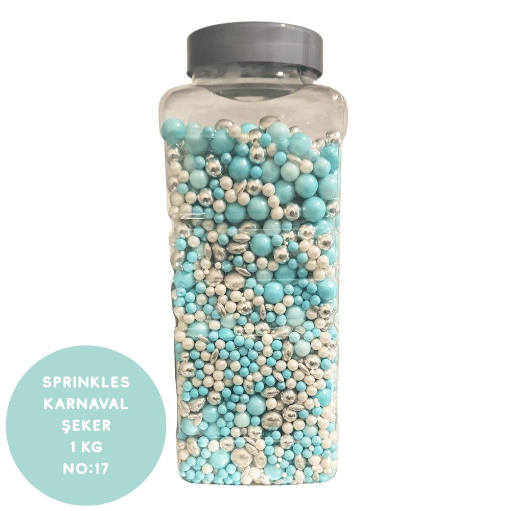 Sprinkles Karnaval Şeker 1 Kg (No:17) Renkli Pasta ve Çikolata Süslemesi
