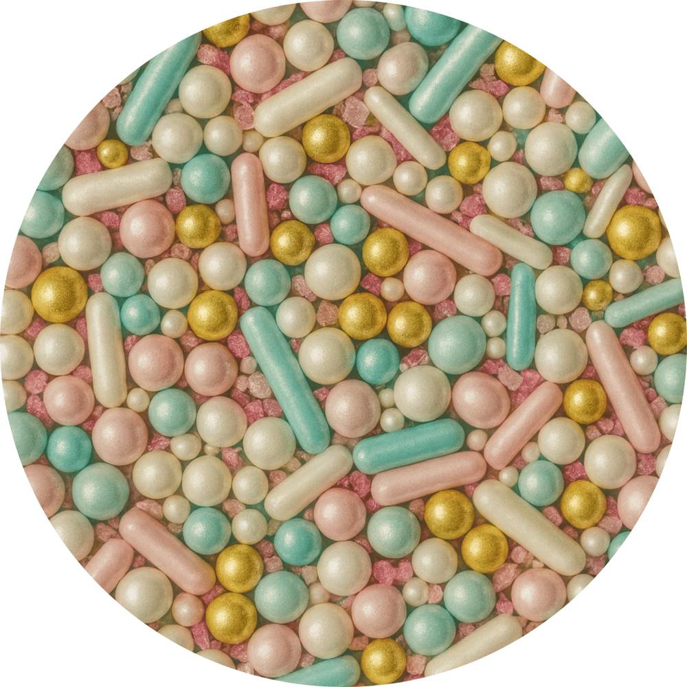 Sprinkles Karnaval Şeker 1 Kg (No:23) Renkli Pasta ve Çikolata Süslemesi