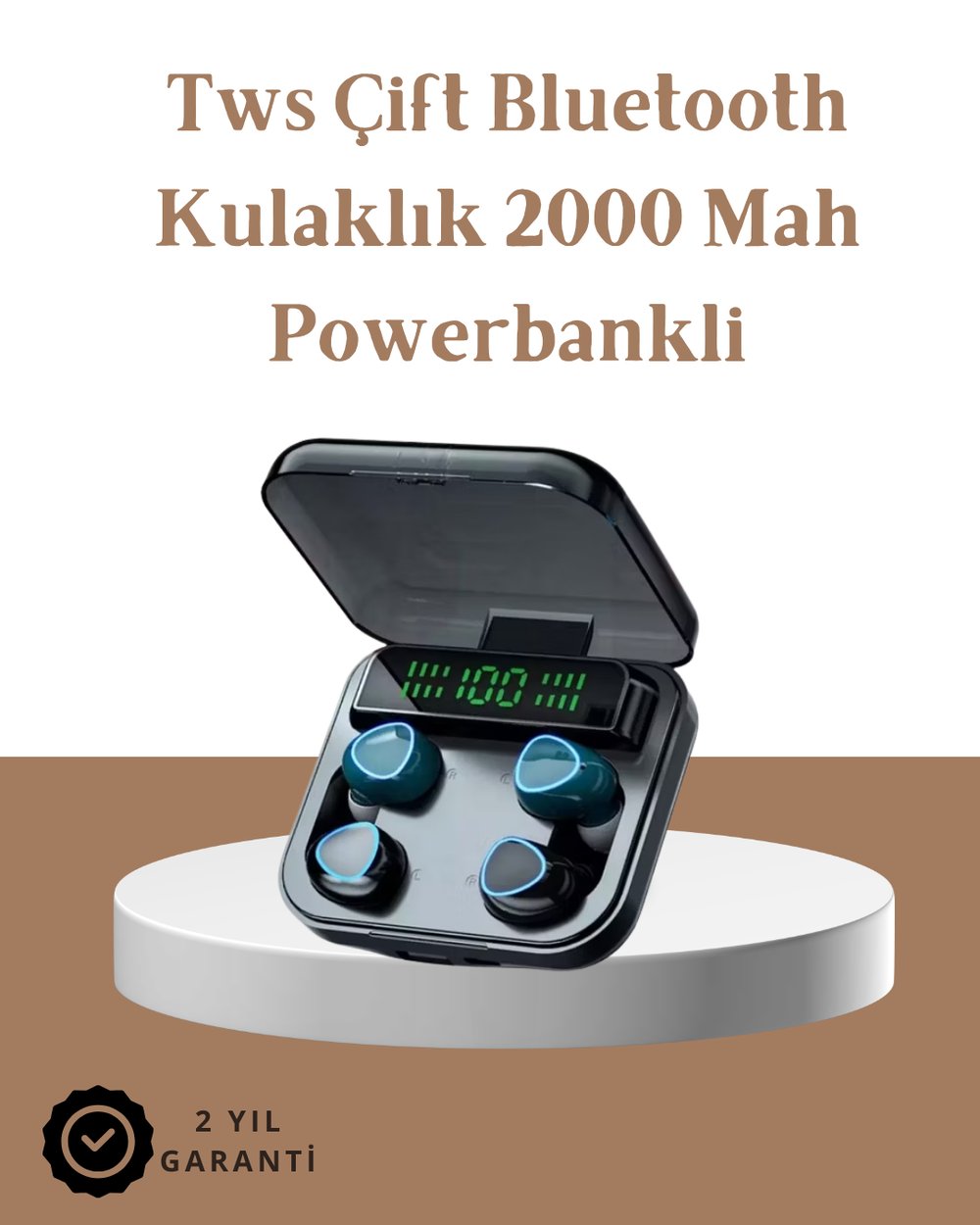  M22 Bluetooth 5.1 Kulaklık – Gelişmiş Gürültü Engelleme ve HD Çağrı