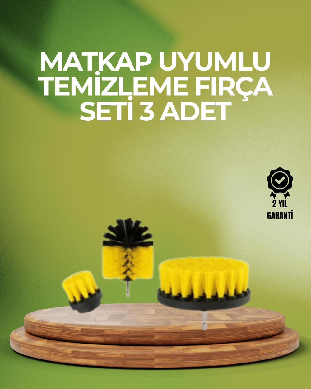 Banyo, Mutfak, Jant ve Fayans Temizliği İçin Uygun Matkap Başlığı
