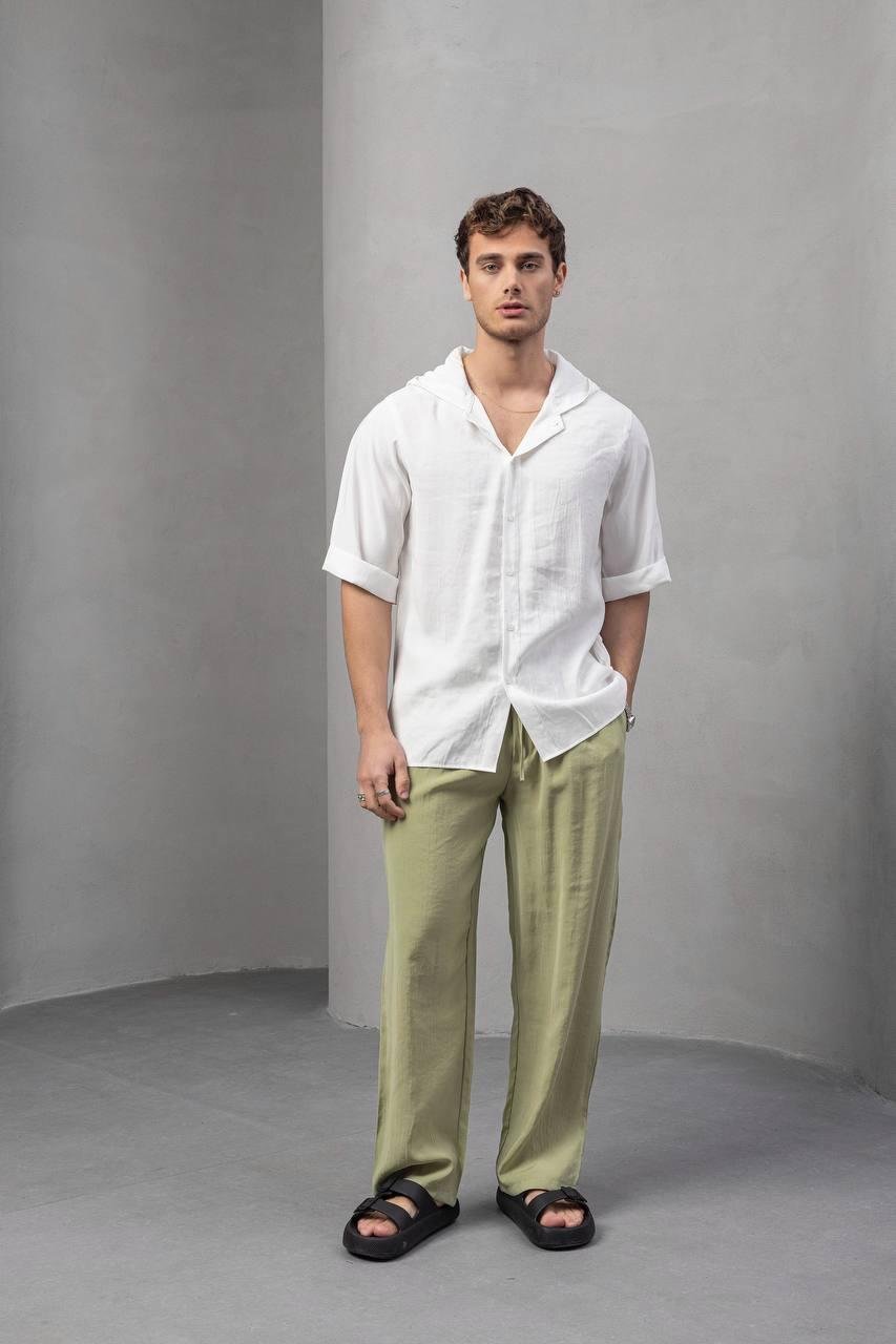 Baskılı Oversize Gömlek