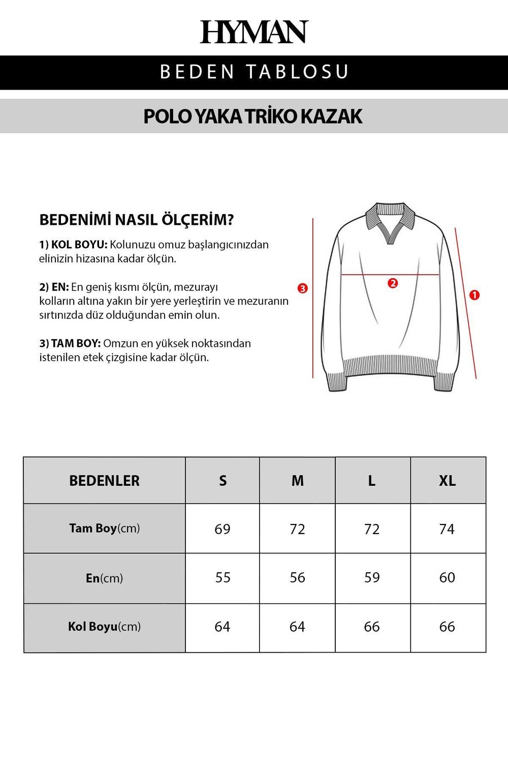 Erkek Pamuklu Polo Yaka Oversize Triko Kazak Beyaz