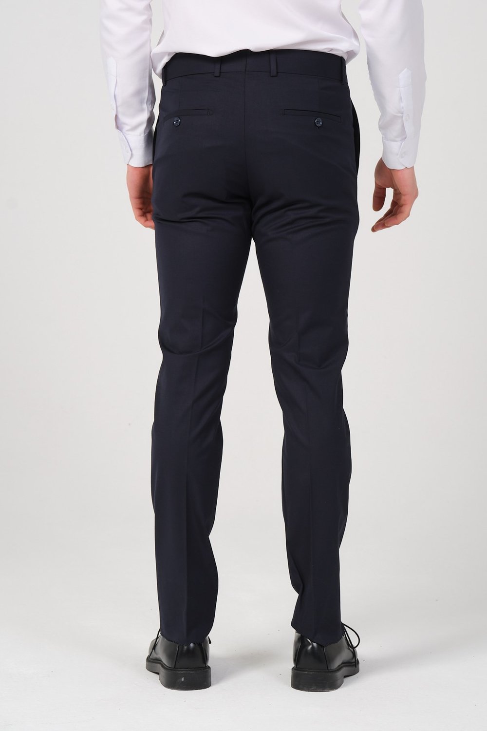 Slim Fit Erkek Kumaş Pantolon Lacivert