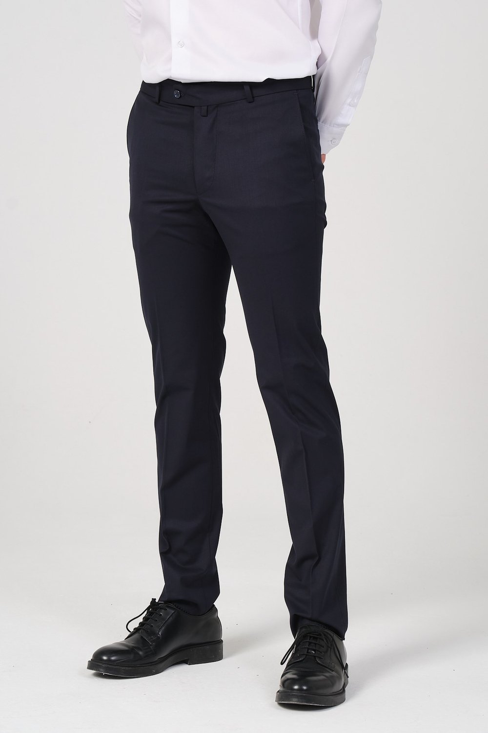 Slim Fit Erkek Kumaş Pantolon Lacivert