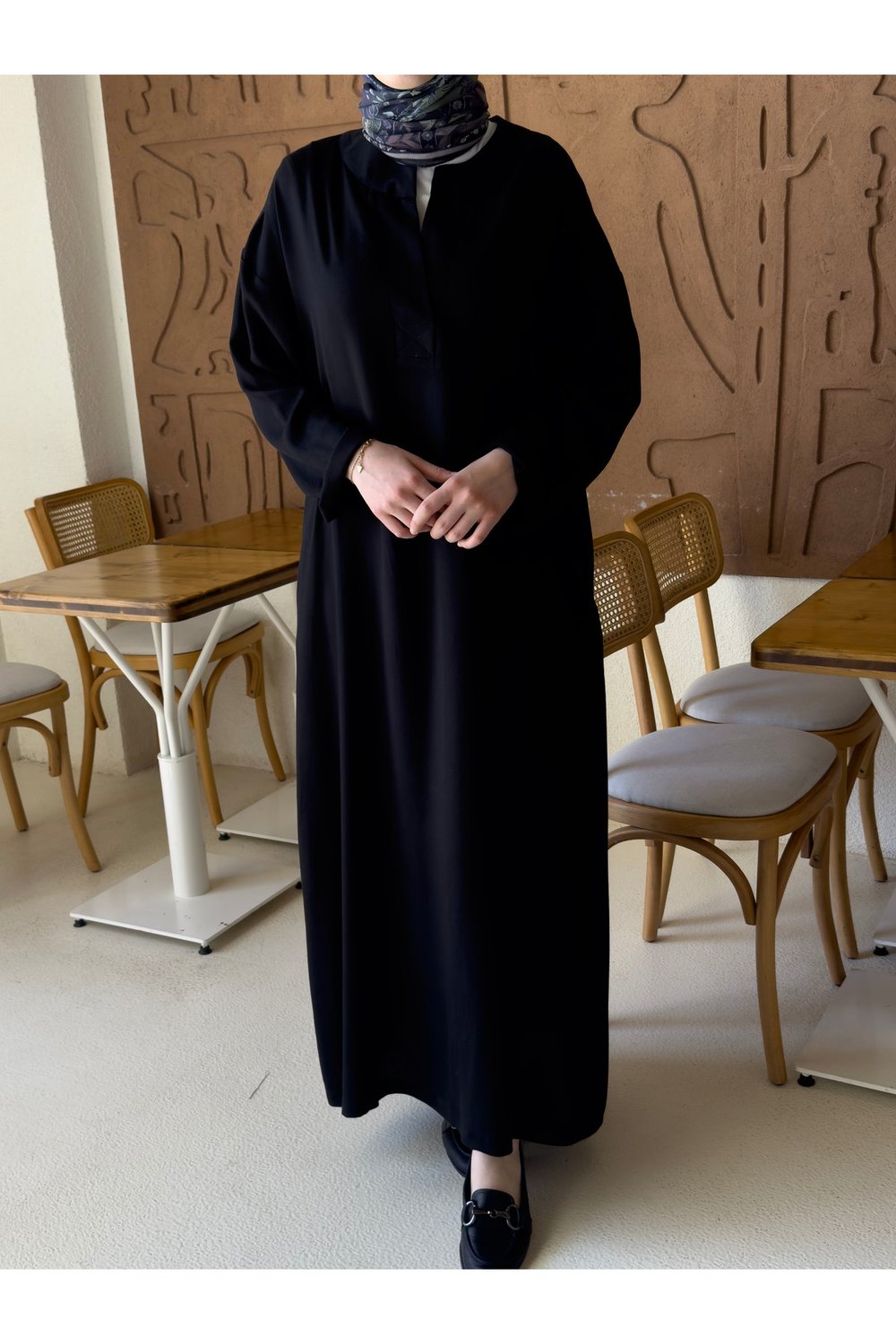 Tesettür Kadın Oversize Elbise