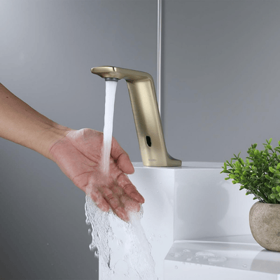 Days Fotoselli Lavabo Bataryası Brushed GoldDays Fotoselli Lavabo Bataryası Brushed Gold | Sensörlü Altın Renk Lavabo BataryasıArmatür&BataryaMase ModeFLMS0002DUŞHOMEDays Fotoselli Lavabo Bataryası Brushed Gold