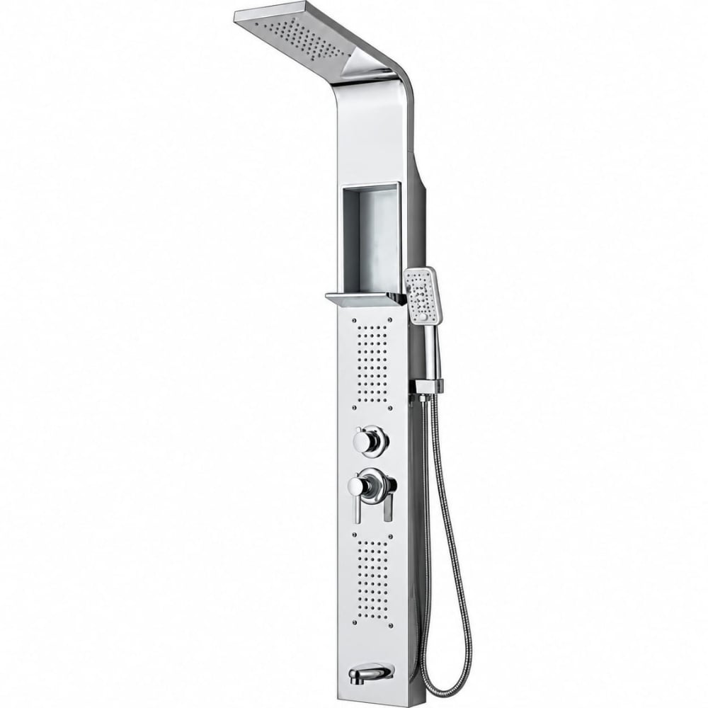 Dikey Duş Seti Panelli (Krom)Dikey Duş Seti Paneli Krom | Modern ve Dayanıklı Tasarım, Şık Banyo AksesuarıArmatürBANDOLÜX7455DUŞHOMEDikey Duş Seti Panelli (Krom)