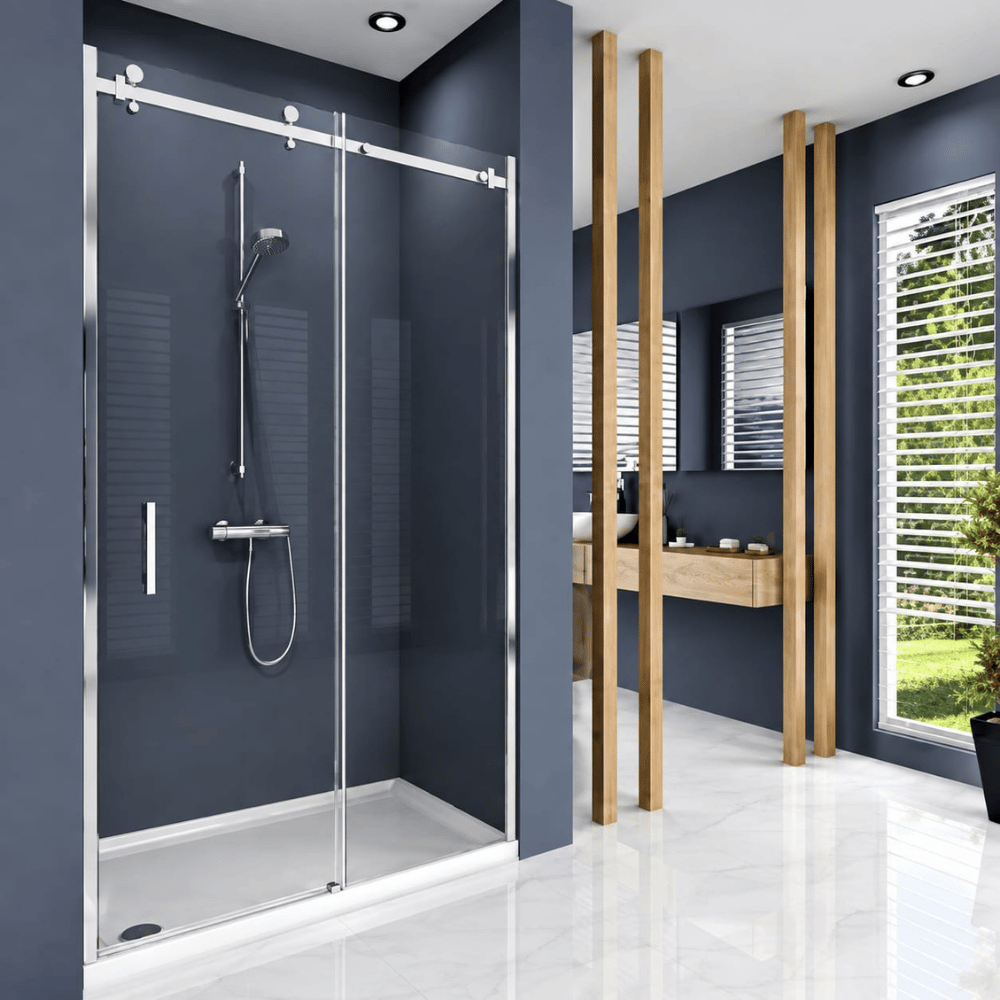 Duşhome Titanyum Serisi 140 cm İki Duvar Arası Ön Cephe Krom Duşakabin (y: 190 cm)DUŞHOME Titanyum Serisi 140cm Ön Cephe Krom H190cm Duşakabin | Temperli Cam Modern Duş Kabini | DushomeDuşakabinDUŞHOMETİTANYUM 140 ŞEFFAF 1s 1çDUŞHOMEDuşhome Titanyum Serisi 140 cm İki Duvar Arası Ön Cephe Krom Duşakabin (y: 190 cm)