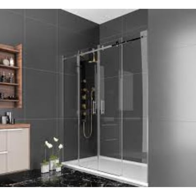 DUŞHOME TİTANYUM SERİSİ 170CM ÖN CEPHE H190CM