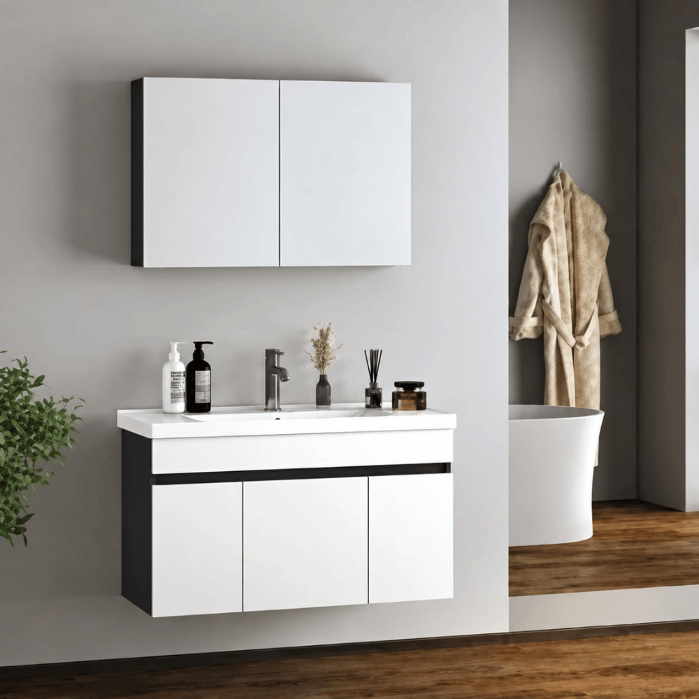 Fym Elvina 80cm Banyo Dolabı (1445)BEYAZFYM Elvina 80cm Banyo Dolabı Beyaz | Şık ve Modern Tasarım | Lavabolu Aynalı Banyo Dolabı | 80 CM Genişlik | Duvara Monte | Beyaz Renk Banyo Dolapları | FYM Banyo Mobilyaları | Dayanıklı ve EstetikBanyo DolabıFYM1445DUŞHOMEFym Elvina 80cm Banyo Dolabı (1445)BEYAZ