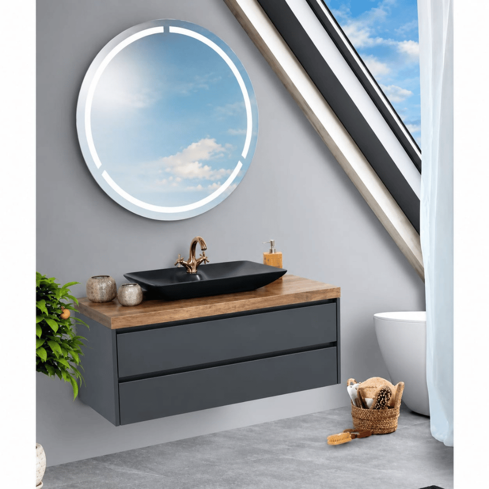 Fym  Esse 110 CM Banyo Dolabı-Antrasit FYM Esse 110 cm Banyo Dolabı | Geniş ve Modern Lavabo Altı Dolap | Estetik ve Fonksiyonel Tasarım | Dayanıklı Malzeme | Büyük Banyolar İçin Şık Banyo MobilyasıBanyo DolabıFYM7931DUŞHOMEFym  Esse 110 CM Banyo Dolabı-Antrasit 