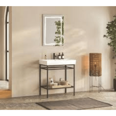 FYM LİTOS 70CM BANYO DOLABI-SİYAH
