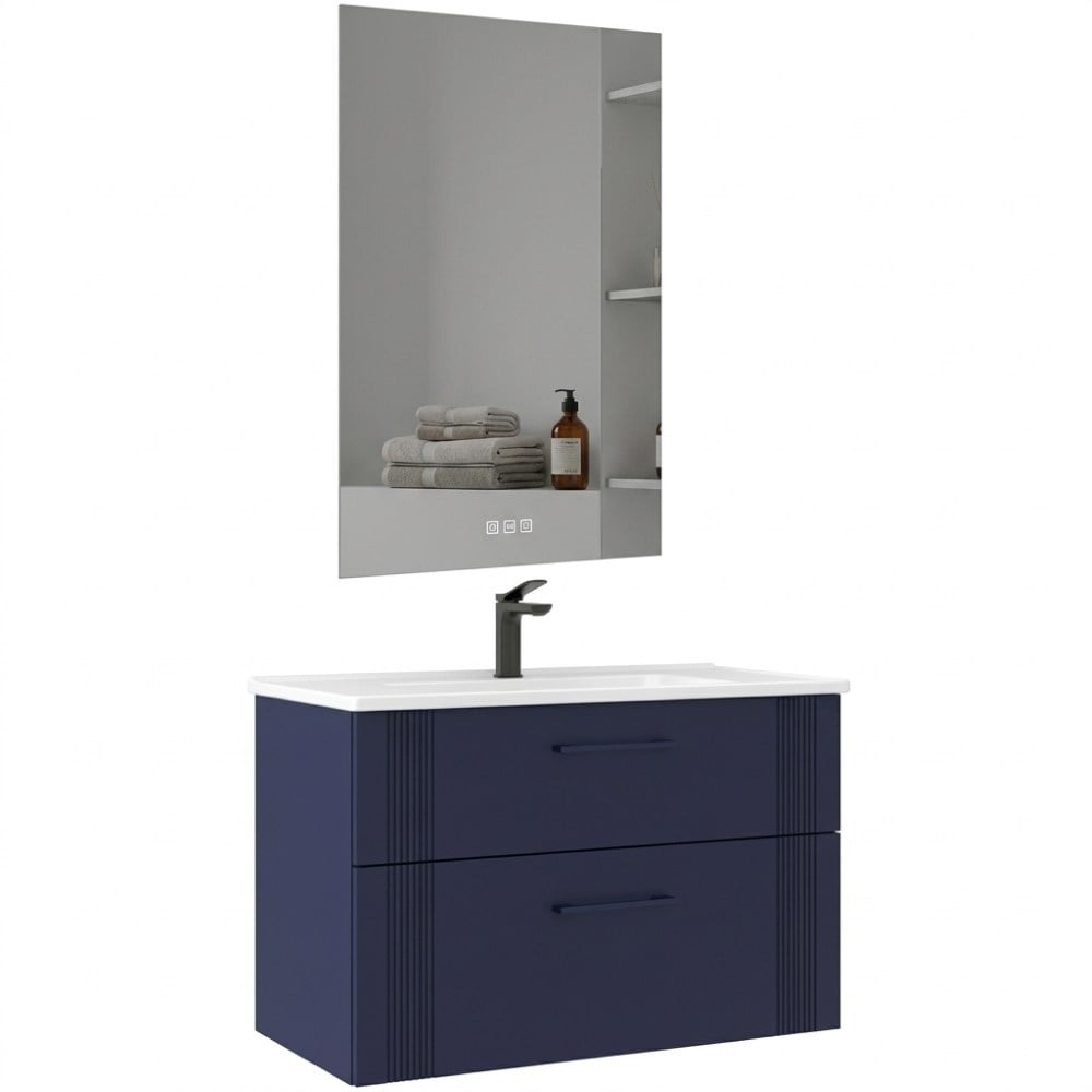 Orka Bari 85 Cm Mat Lacivert Banyo Dolabı TakımıOrka Bari 85 cm Mat Lacivert Banyo Dolabı TakımıBanyo DolabıOrka Banyo dolabıBari80MLaciDUŞHOMEOrka Bari 85 Cm Mat Lacivert Banyo Dolabı Takımı