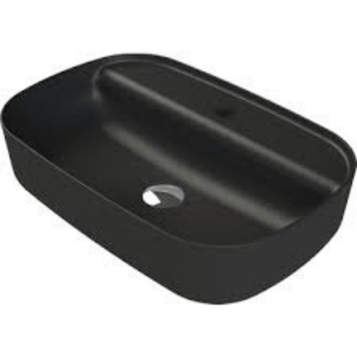 TURKUAZ AQUA TEZGAHÜSTÜ 60*40 LAVABO MAT SİYAH