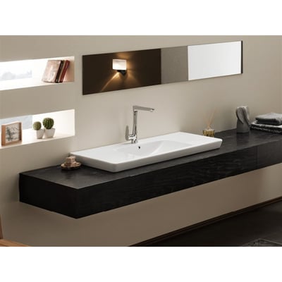 TURKUAZ C PORTO SERİSİ 85X38CM ETEJERLİ LAVABO
