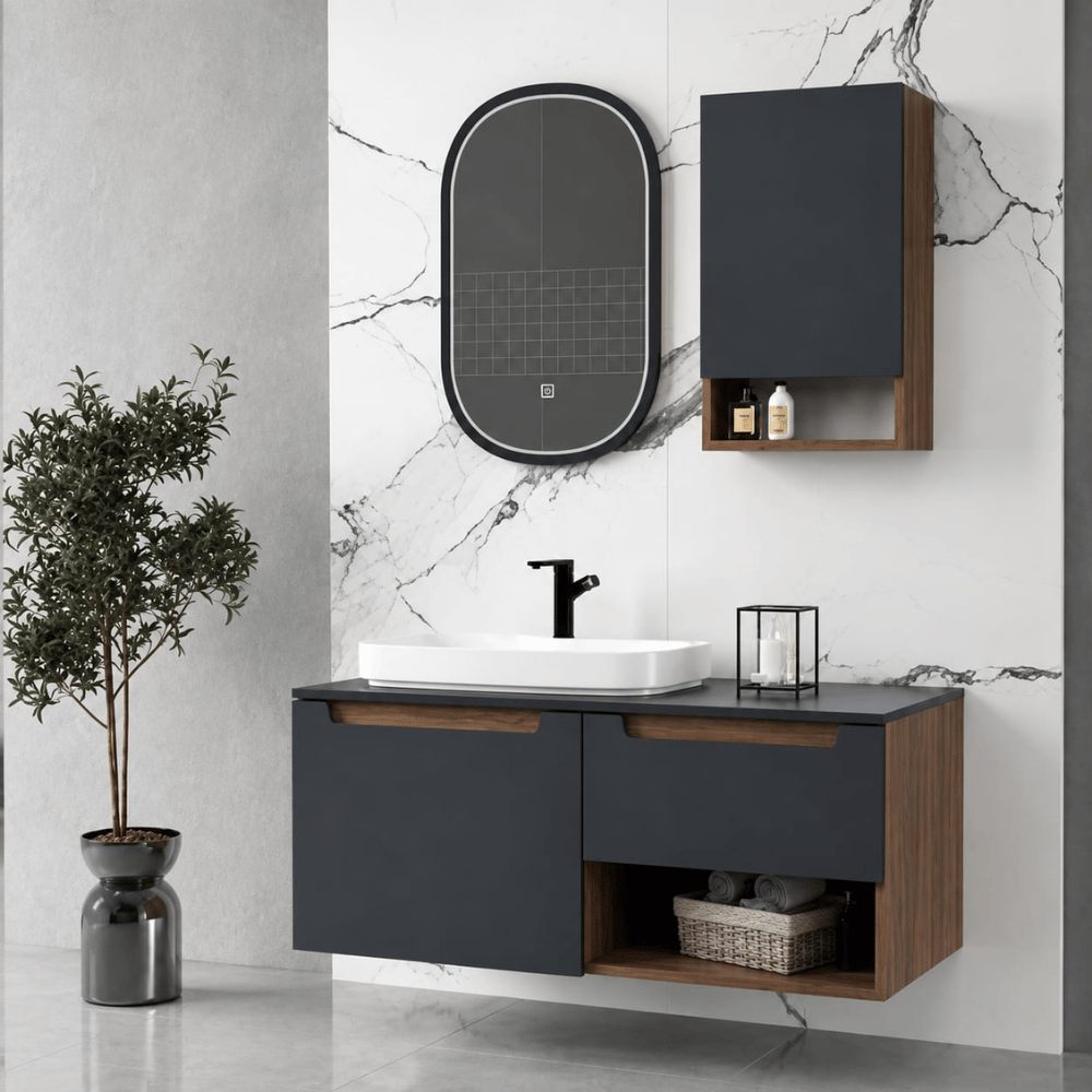 Ubm Vivo 110CM Antrasit Banyo DolabıUBM VIVO 110CM Antrasit Banyo Dolabı | Modern ve Şık Tasarım | Geniş Depolama Alanı | Suya Dayanıklı, Kaliteli Malzeme | DushomeBanyo DolabıUBM BANYO MOBİLYASIUBM VİVO 110DUŞHOMEUbm Vivo 110CM Antrasit Banyo Dolabı