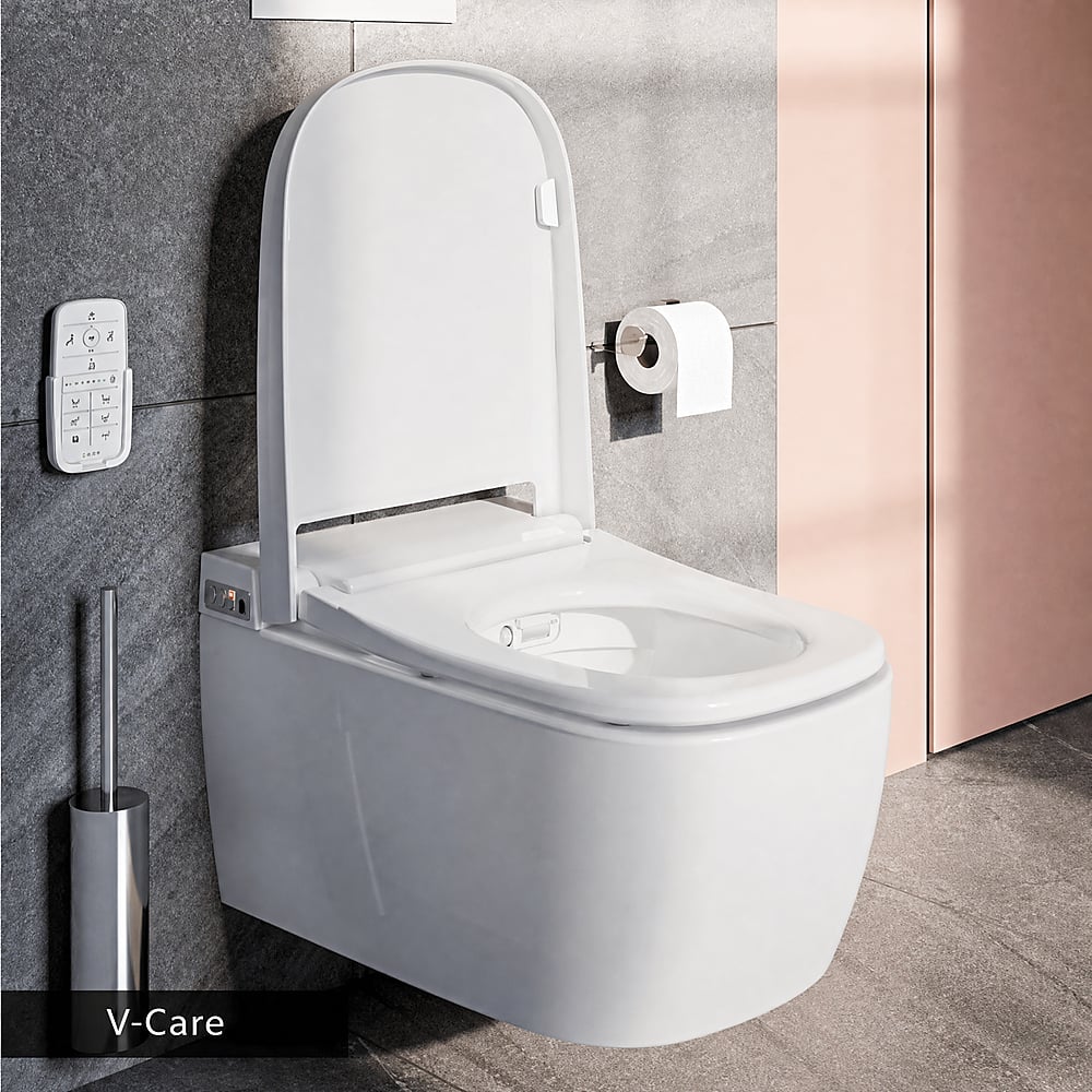 VitrA V-Care Akıllı Klozet Asma Ekstra (Beyaz)VitrA V-Care Comfort Akıllı Asma Klozet | Rim-Ex Temassız Yıkama, Isıtmalı Oturak, Kurutma, Akıllı Tuvalet Sistemi, 60 cm Beyaz, Hijyenik ve Modern Banyo ÇözümüAkıllı KlozetlerVİTRA5000188412DUŞHOMEVitrA V-Care Akıllı Klozet Asma Ekstra (Beyaz)
