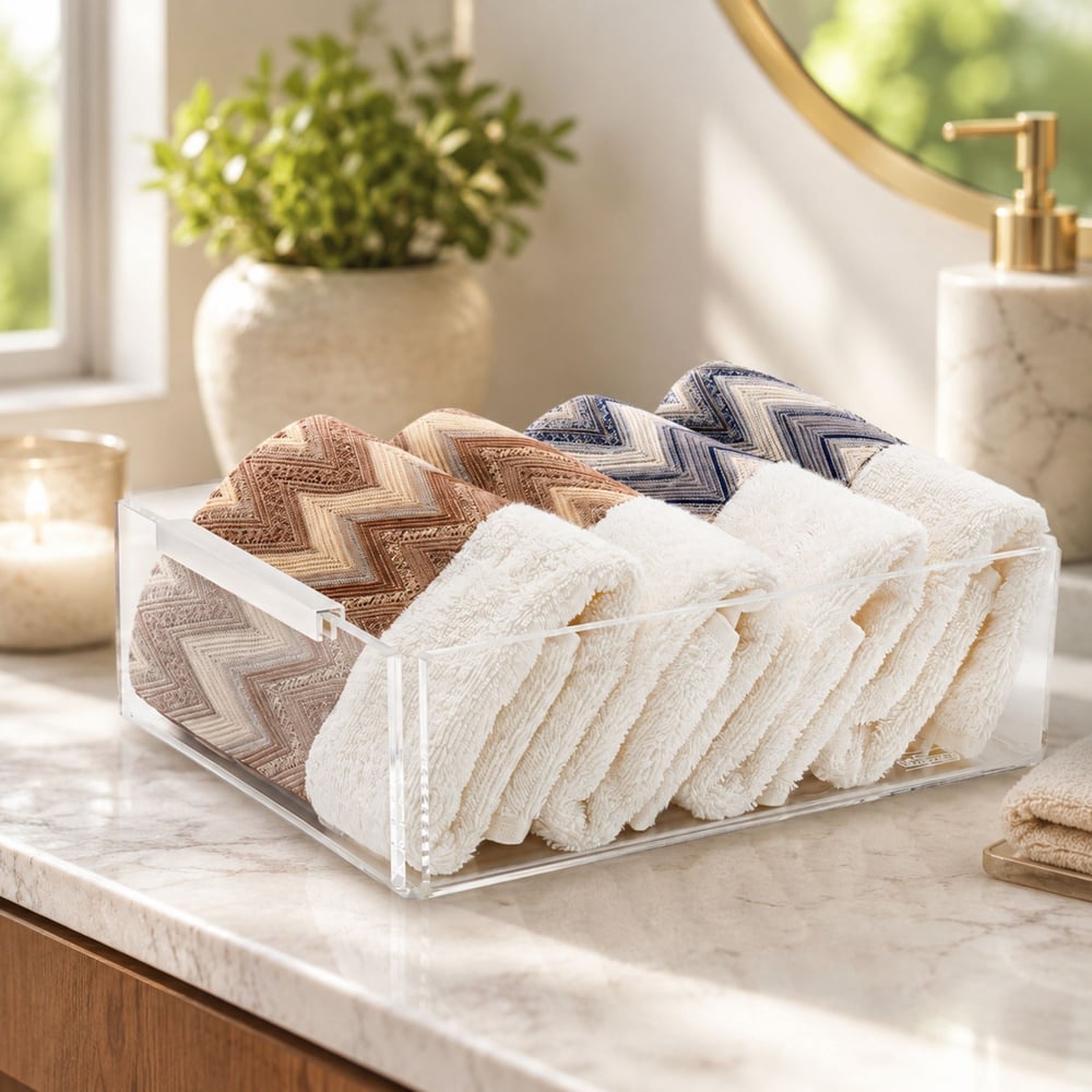Aria Çıta Detaylı Gümüş Organizer Large