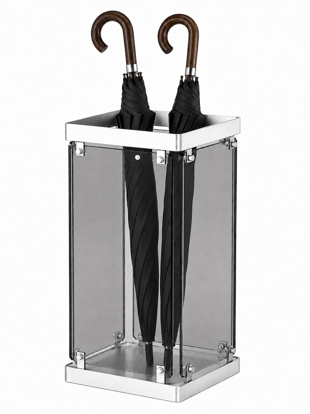 Bravia Gümüş Şemsiye Standı