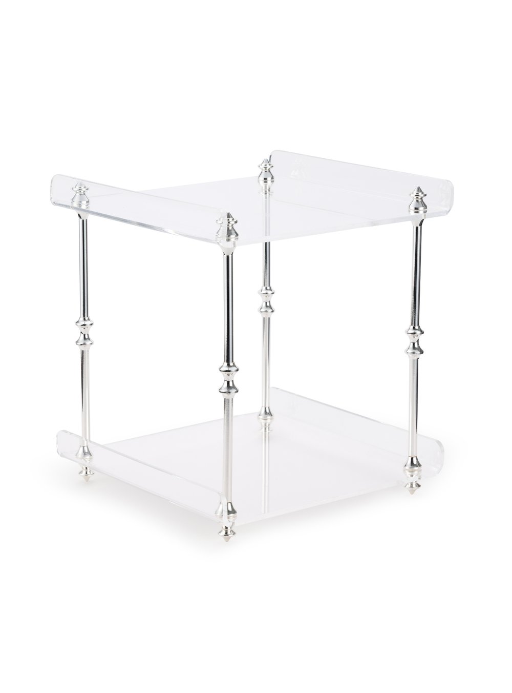 Espera Çift Katlı Gümüş Organizer