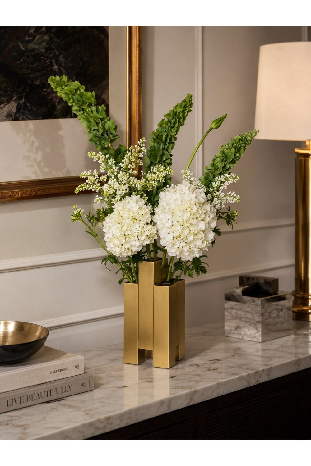 Morve Pirinç Vazo