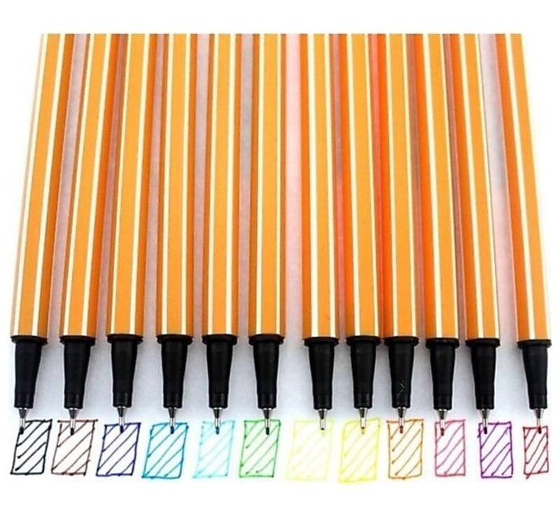 AH Fineliner 2031C-12 Turuncu 12'li Paket