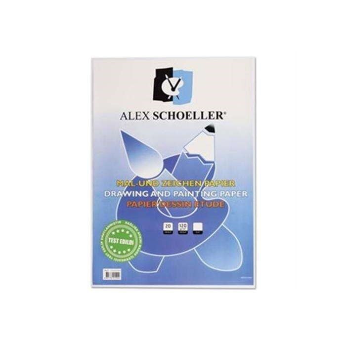 Alex Schoeller Çizim Kağıdı 120 g 25x35 cm 20'li Paket