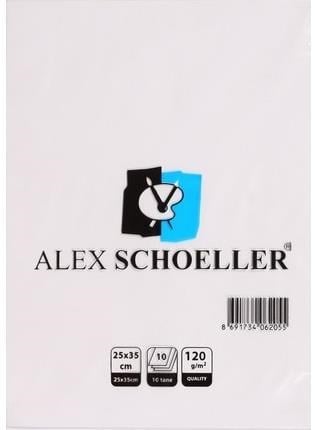 Alex Shoeller Resim Kağıdı 25x35 120gr 100'lü Paket
