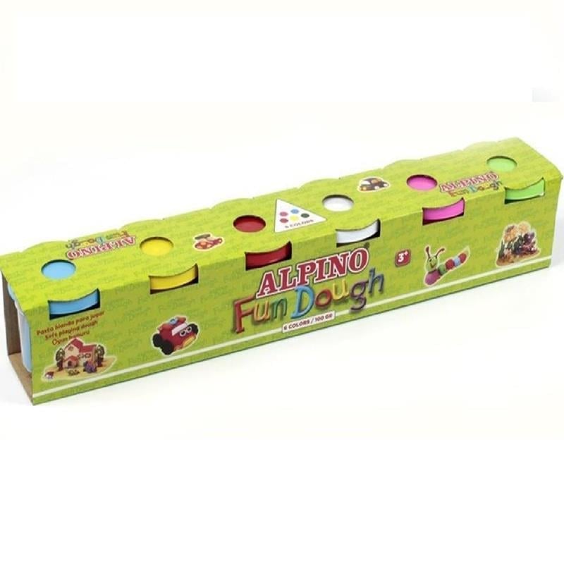Alpino Oyun Hamuru 6’lı 100gr