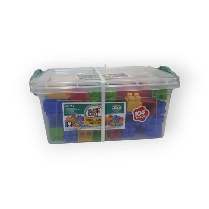 ANT BLOCKS EĞLENCELİ BLOKLAR ( FUNKY BLOCKS ) 104 PARÇA 