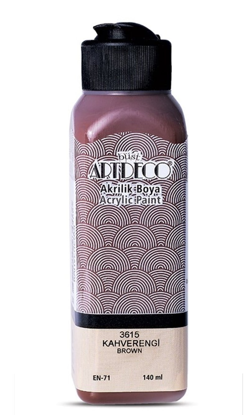 Artdeco Akrilik Boya 140ml Kahverengi