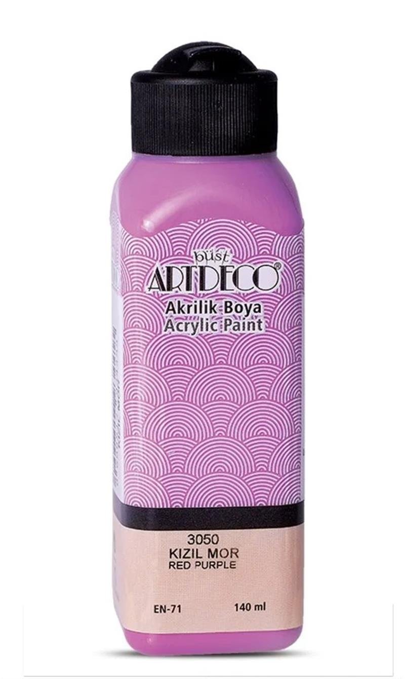 Artdeco Akrilik Boya 140ml Kızıl Mor