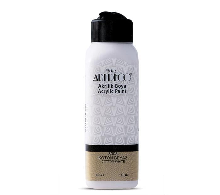 Artdeco Akrilik Boya 140ml Koton Beyaz