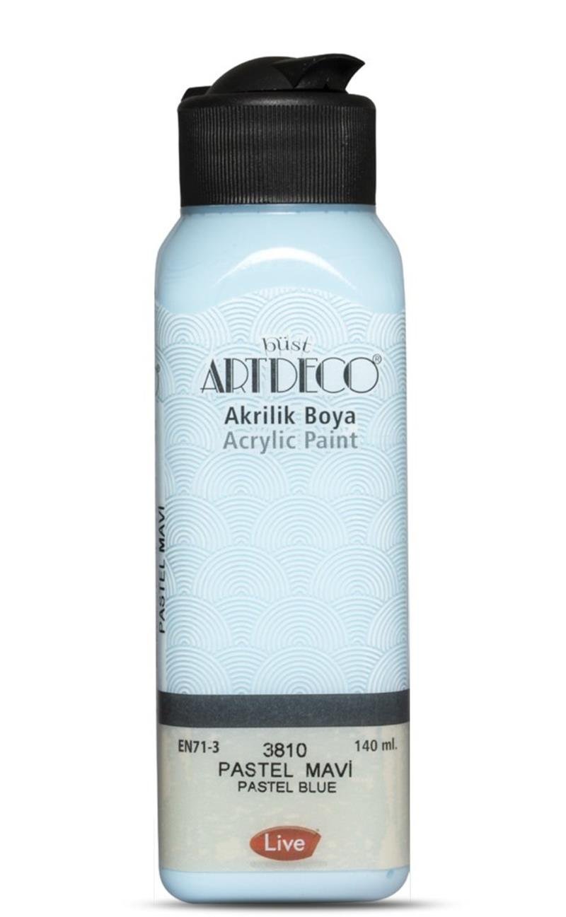 Artdeco Akrilik Boya 140ml Pastel Mavi 3810