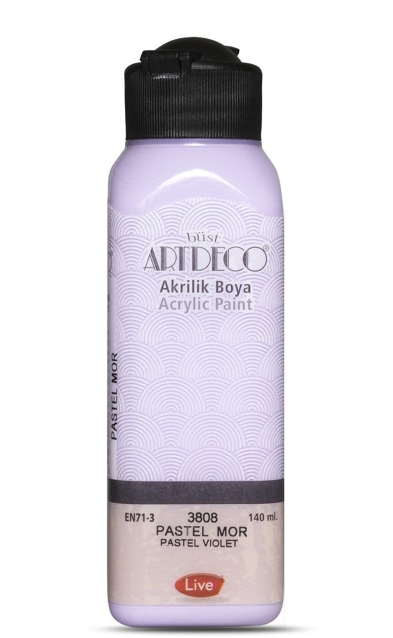 Artdeco Akrilik Boya 140ml Pastel Mor 3808